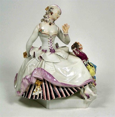 Lot 127 - An early 20th century Meissen porcelain group<br/>modelled by Professor Paul Scheurich