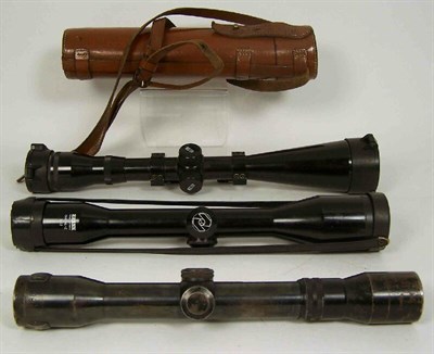Lot 225 - Three telescopic rifle scopes