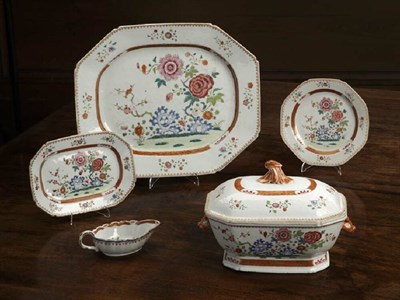 Lot 313 - An 18th century Chinese famille rose export...